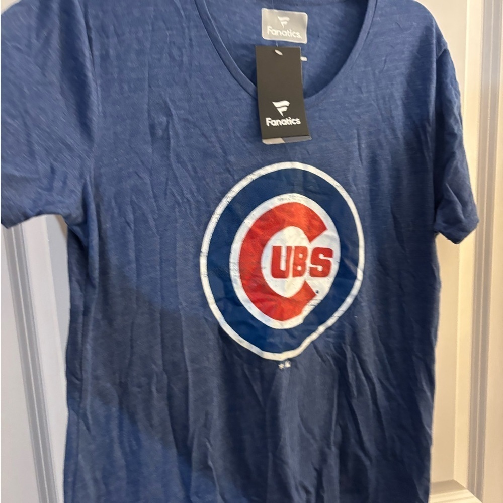Fanatics Blue Cubs T-Shirt - Picture 2 of 7